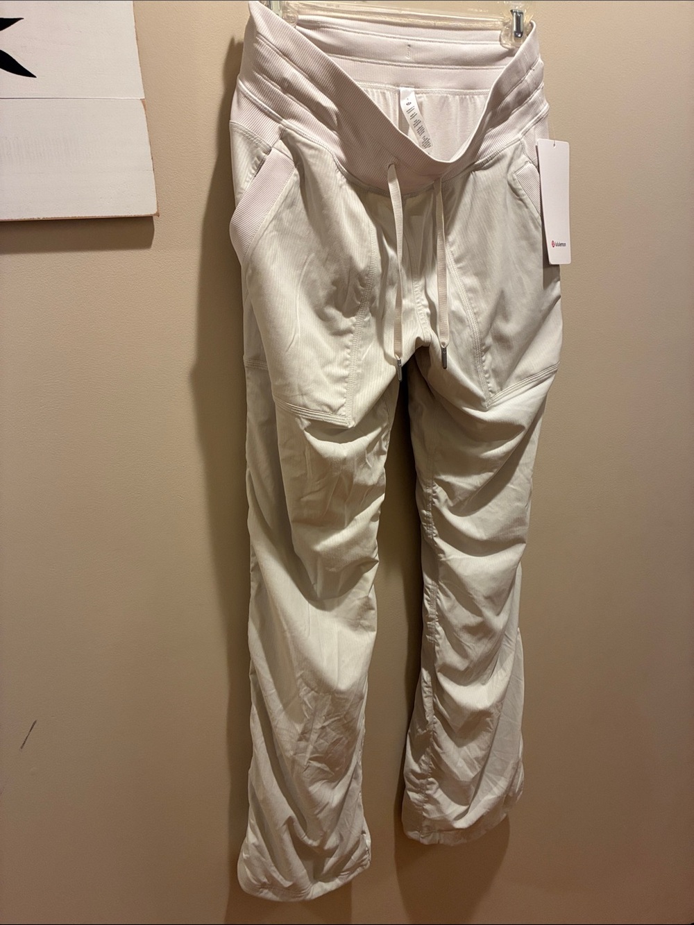 lululemon athletica Off-White Relaxed Drawstring Joggers